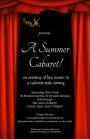 Summer Cabaret Concert 2024
